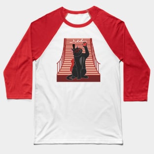 RED CAT ERA Baseball T-Shirt